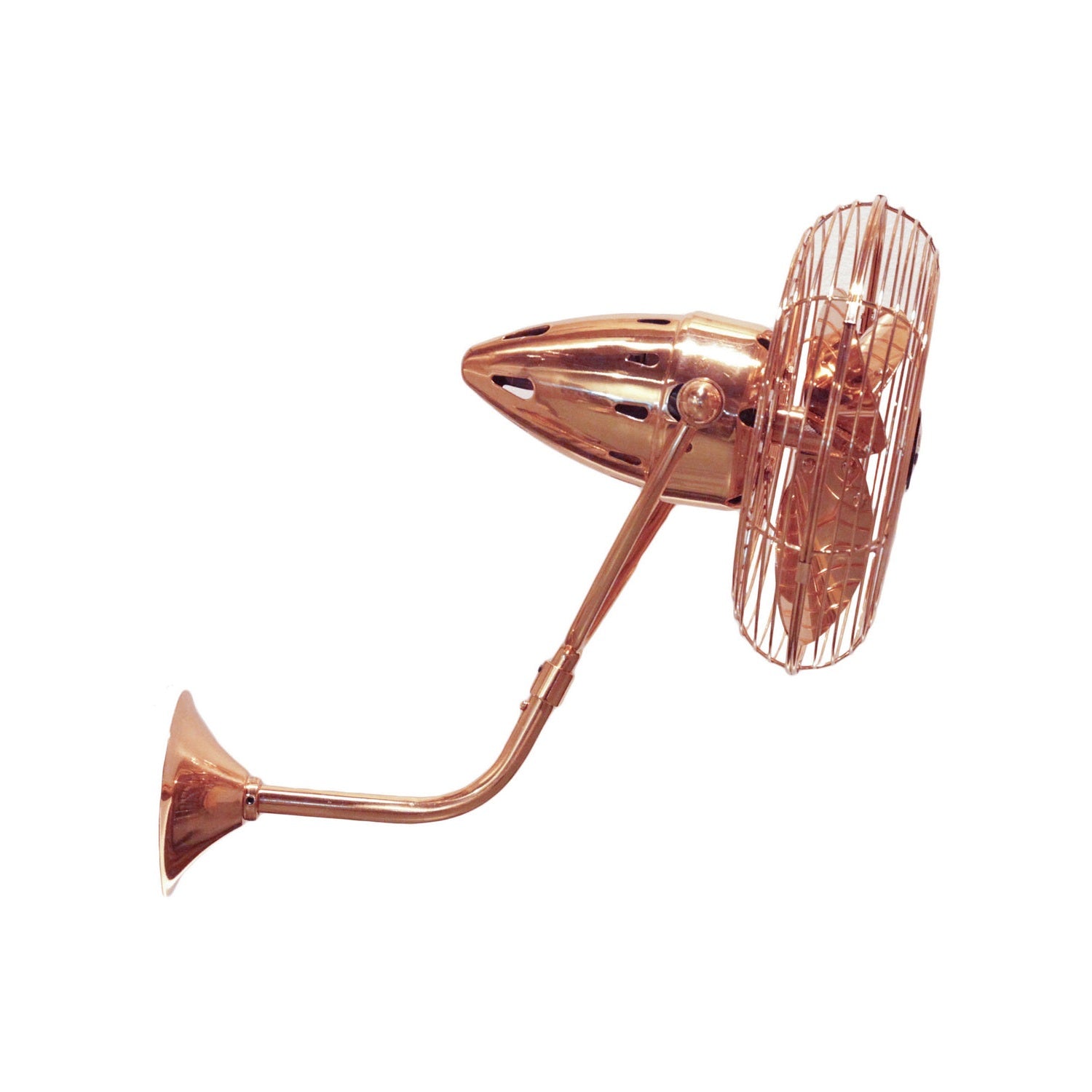 Matthews Fan Company - BP-CP-MTL - 19"Ceiling Fan - Bruna Parede - Polished Copper
