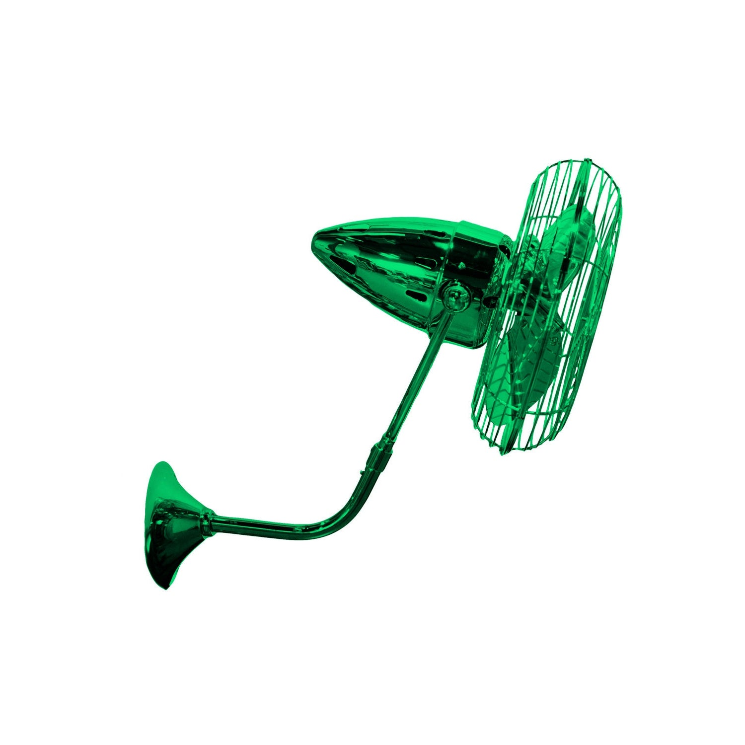 Matthews Fan Company - BP-GREEN-MTL - 19"Ceiling Fan - Bruna Parede - Esmerelda