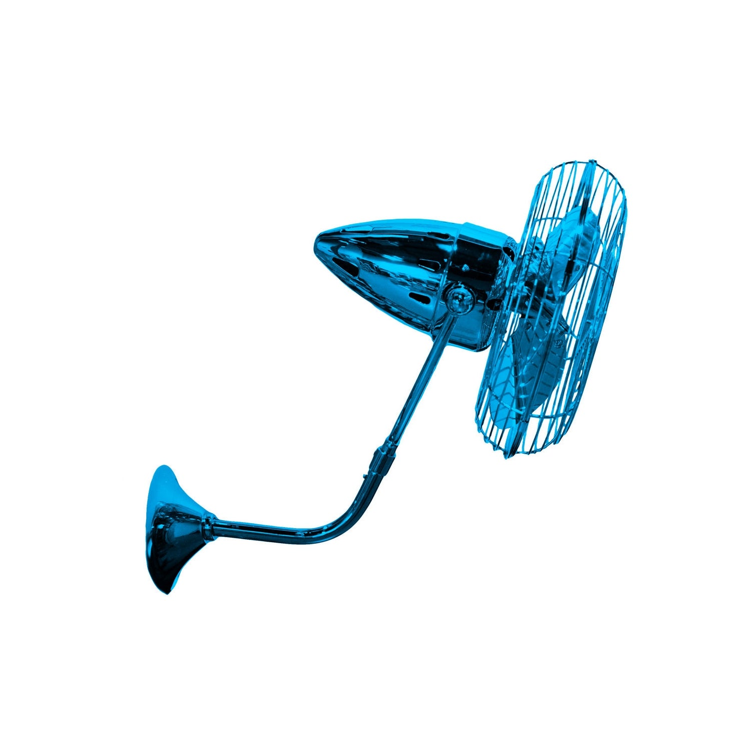 Matthews Fan Company - BP-LTBLUE-MTL - 19"Ceiling Fan - Bruna Parede - Agua Marinha
