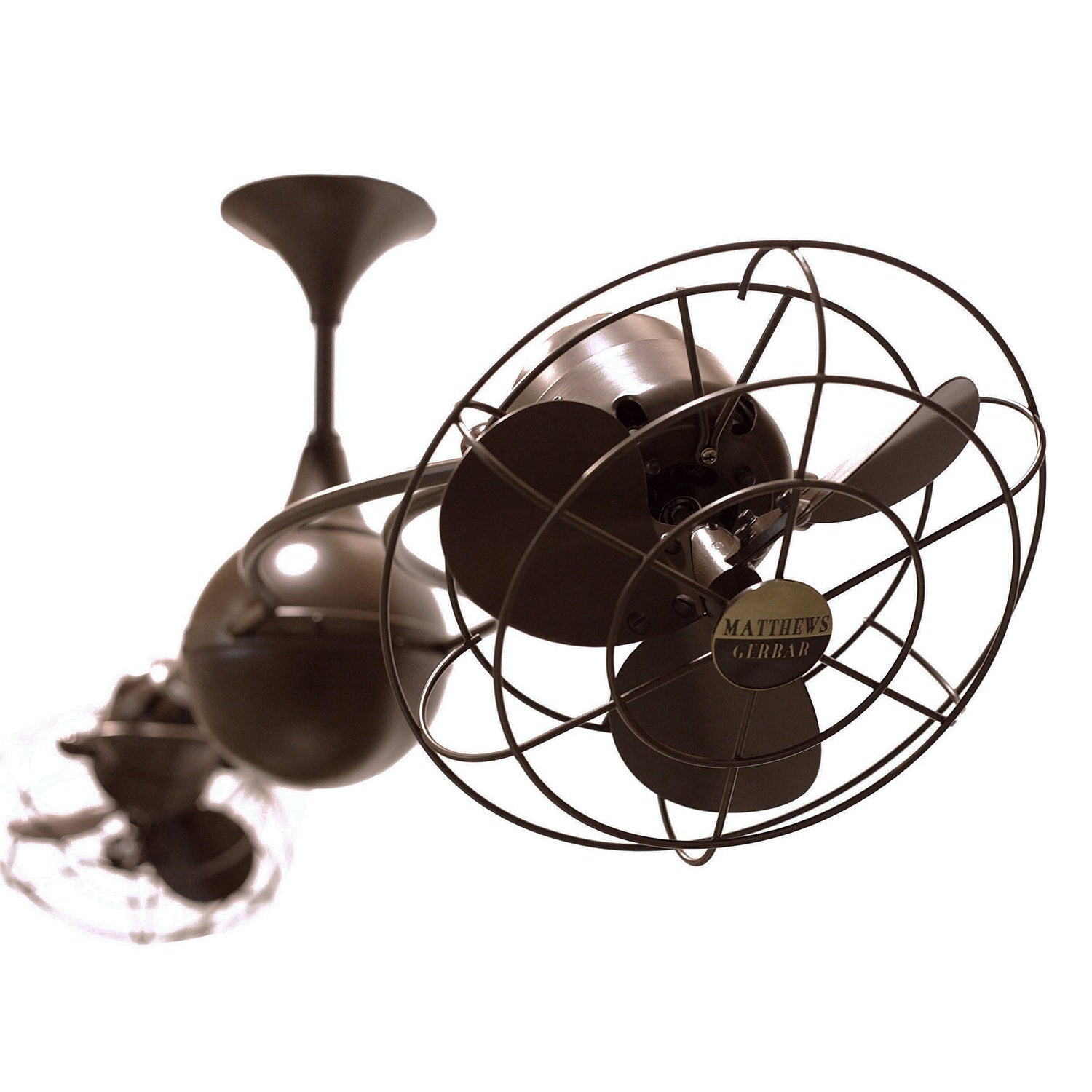 Matthews Fan Company - IV-BZZT-MTL - 53"Ceiling Fan - Italo Ventania - Bronzette