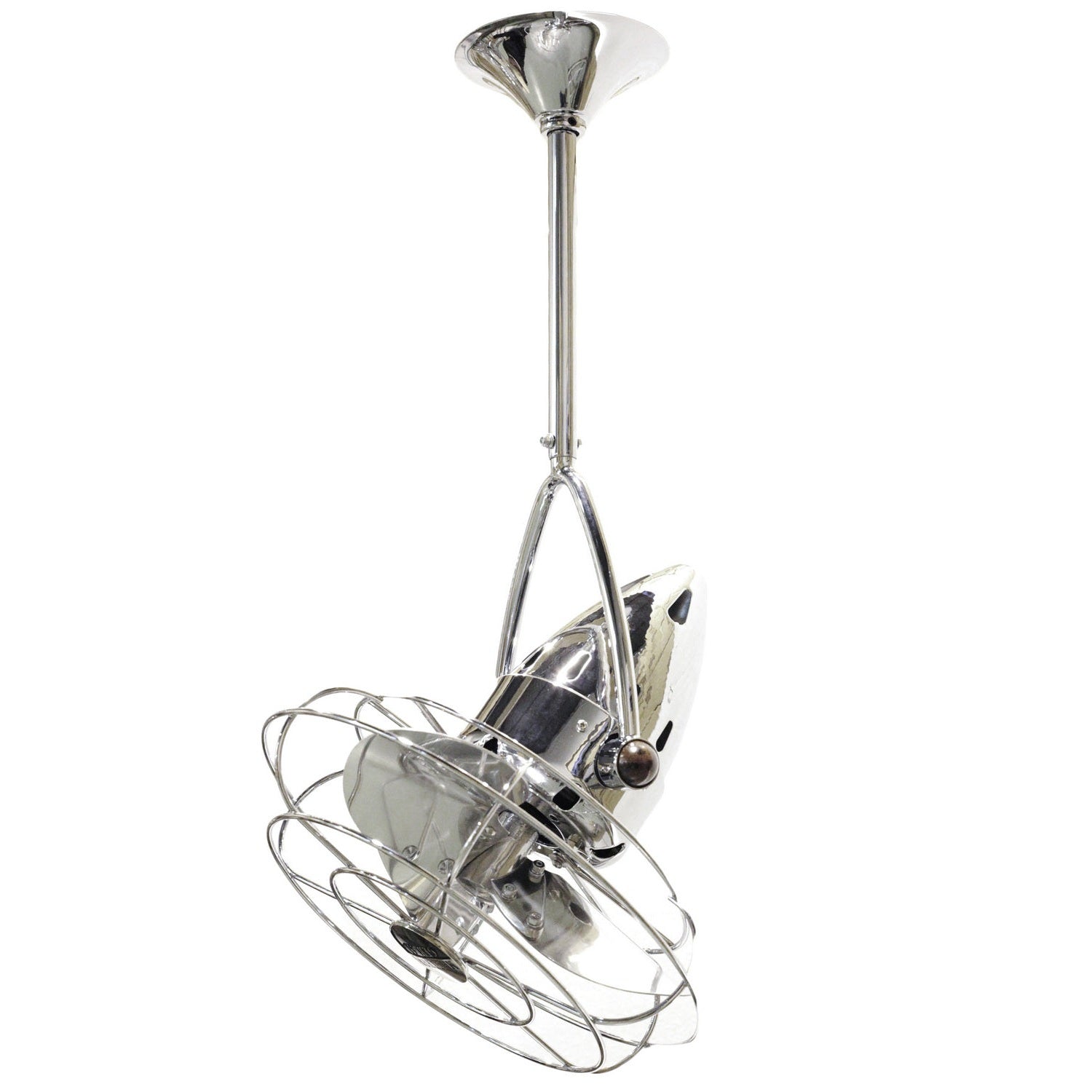 Matthews Fan Company - JD-CR-MTL - 16"Ceiling Fan - Jarold Direcional - Polished Chrome