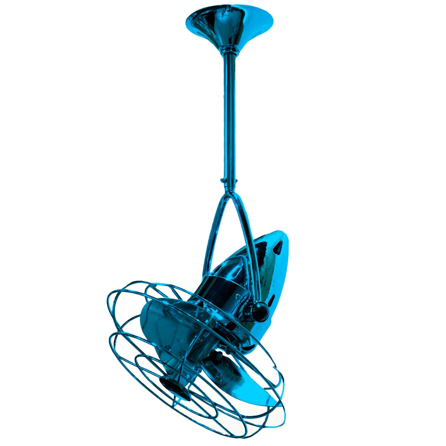 Matthews Fan Company - JD-LTBLUE-MTL - 16"Ceiling Fan - Jarold Direcional - Agua Marinha