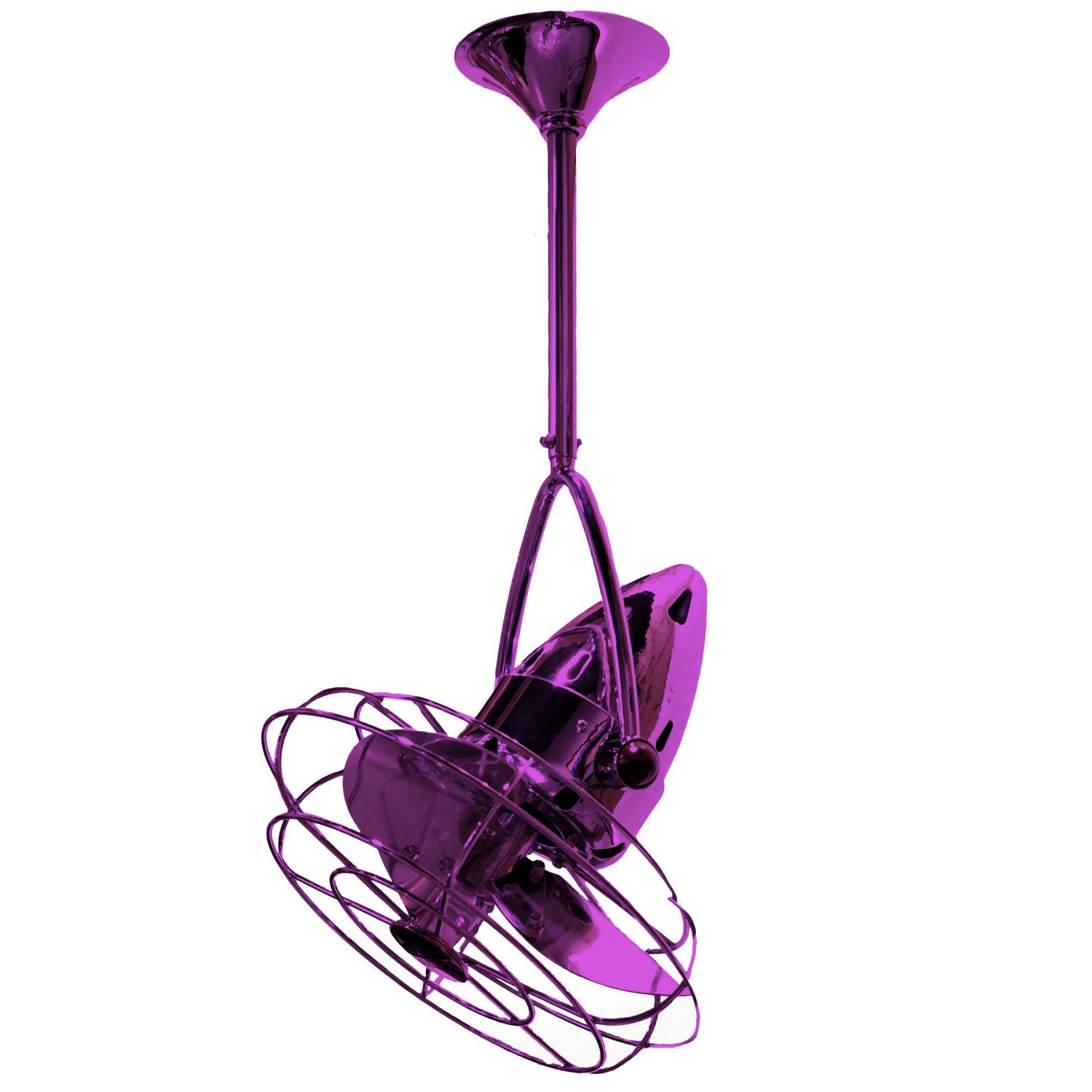Matthews Fan Company - JD-LTPURPLE-MTL - 16"Ceiling Fan - Jarold Direcional - Ametista