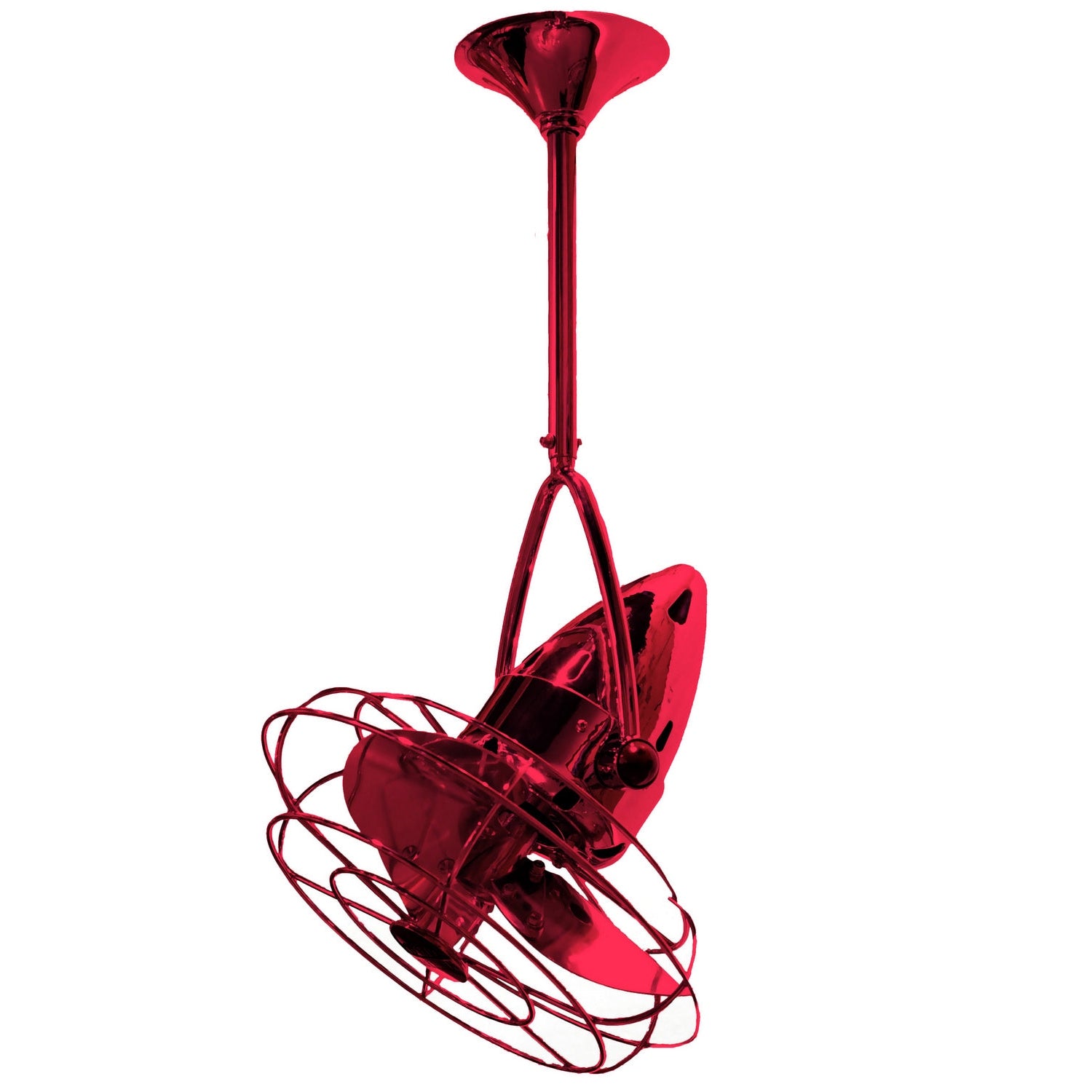 Matthews Fan Company - JD-RED-MTL - 16"Ceiling Fan - Jarold Direcional - Rubi
