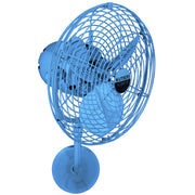 Matthews Fan Company - MP-LTBLUE-MTL - 19"Wall Fan - Michelle Parede - Agua Marinha