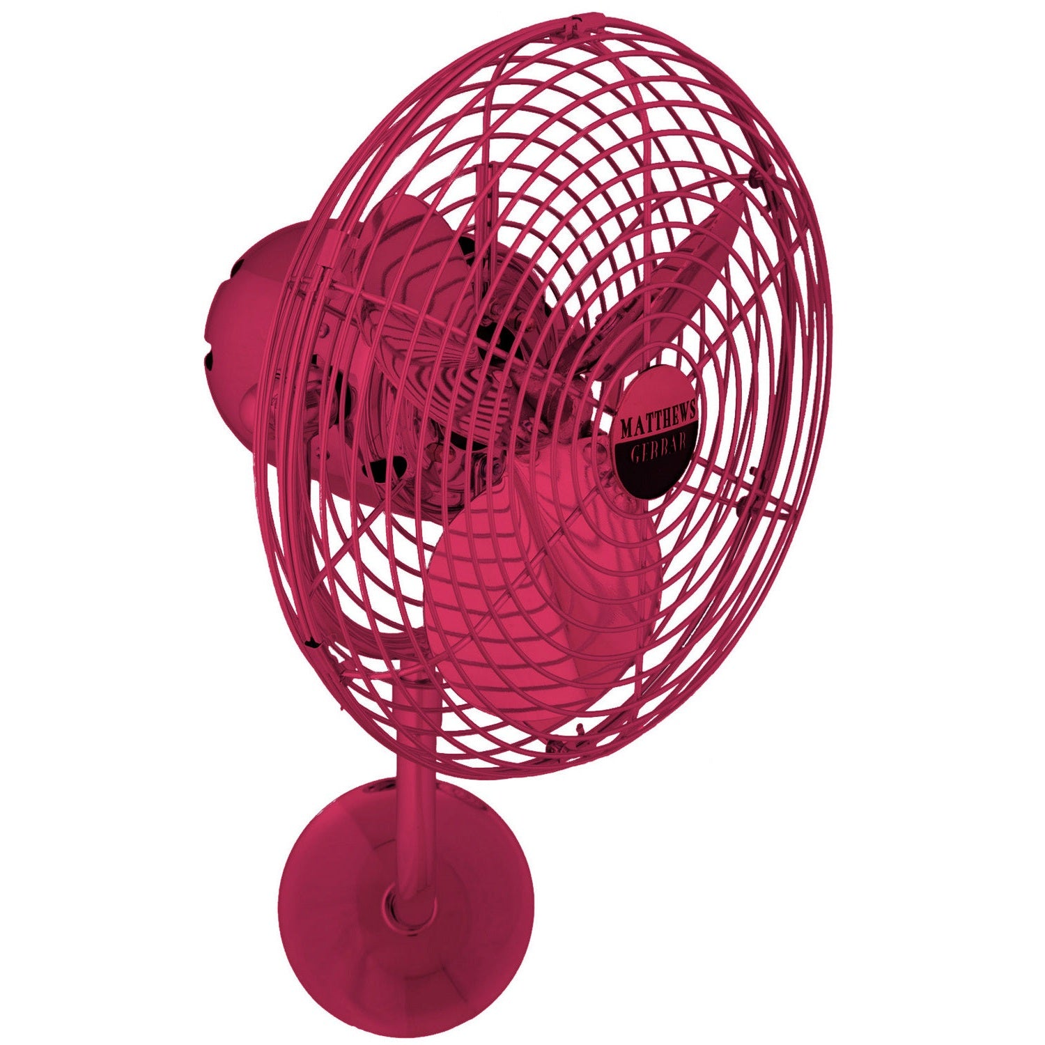 Matthews Fan Company - MP-RED-MTL - 19"Wall Fan - Michelle Parede - Rubi