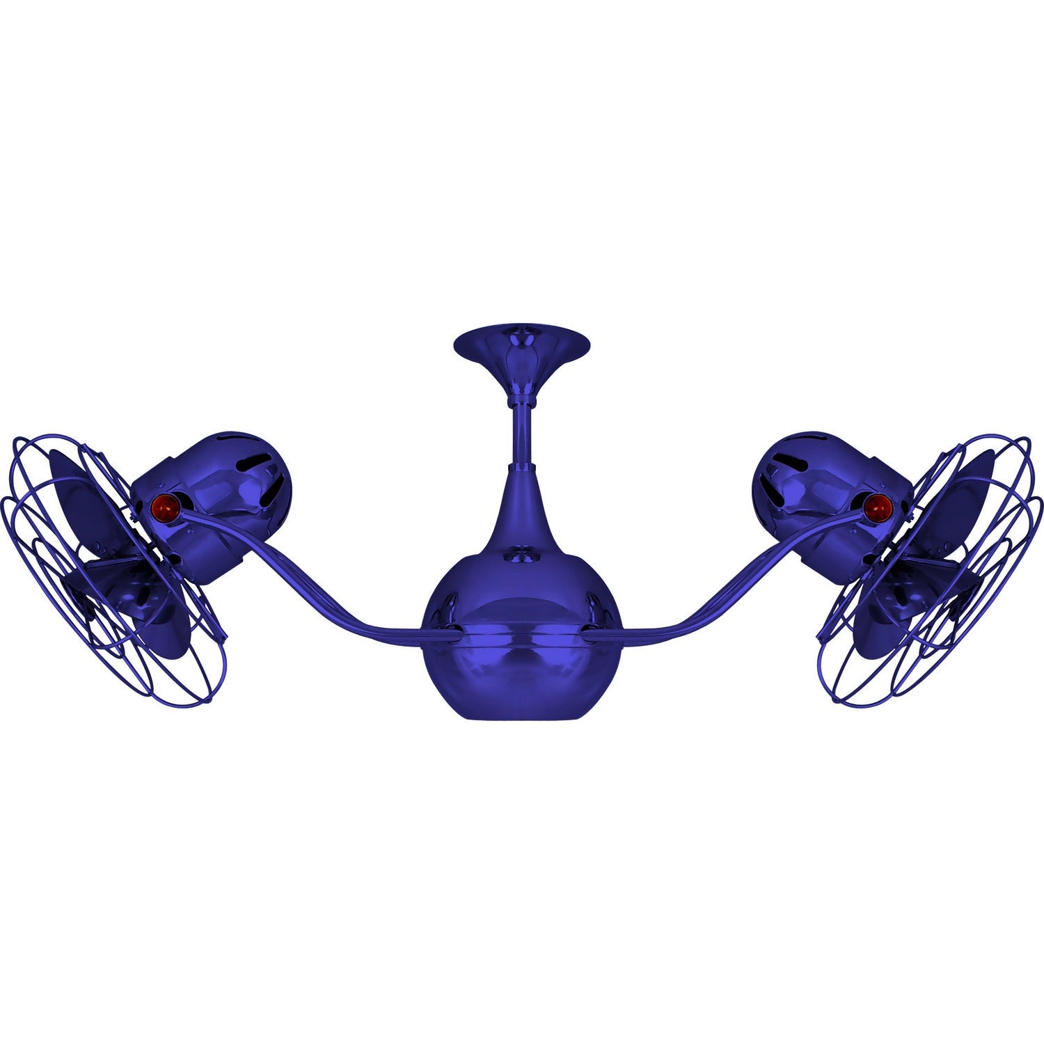 Matthews Fan Company - VB-BLUE-MTL - 42"Ceiling Fan - Vent-Bettina - Blue