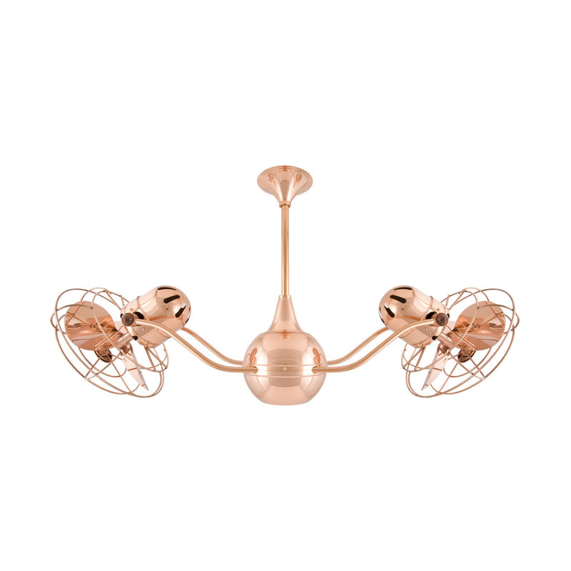 Matthews Fan Company - VB-CP-MTL - 42"Ceiling Fan - Vent-Bettina - Polished Copper
