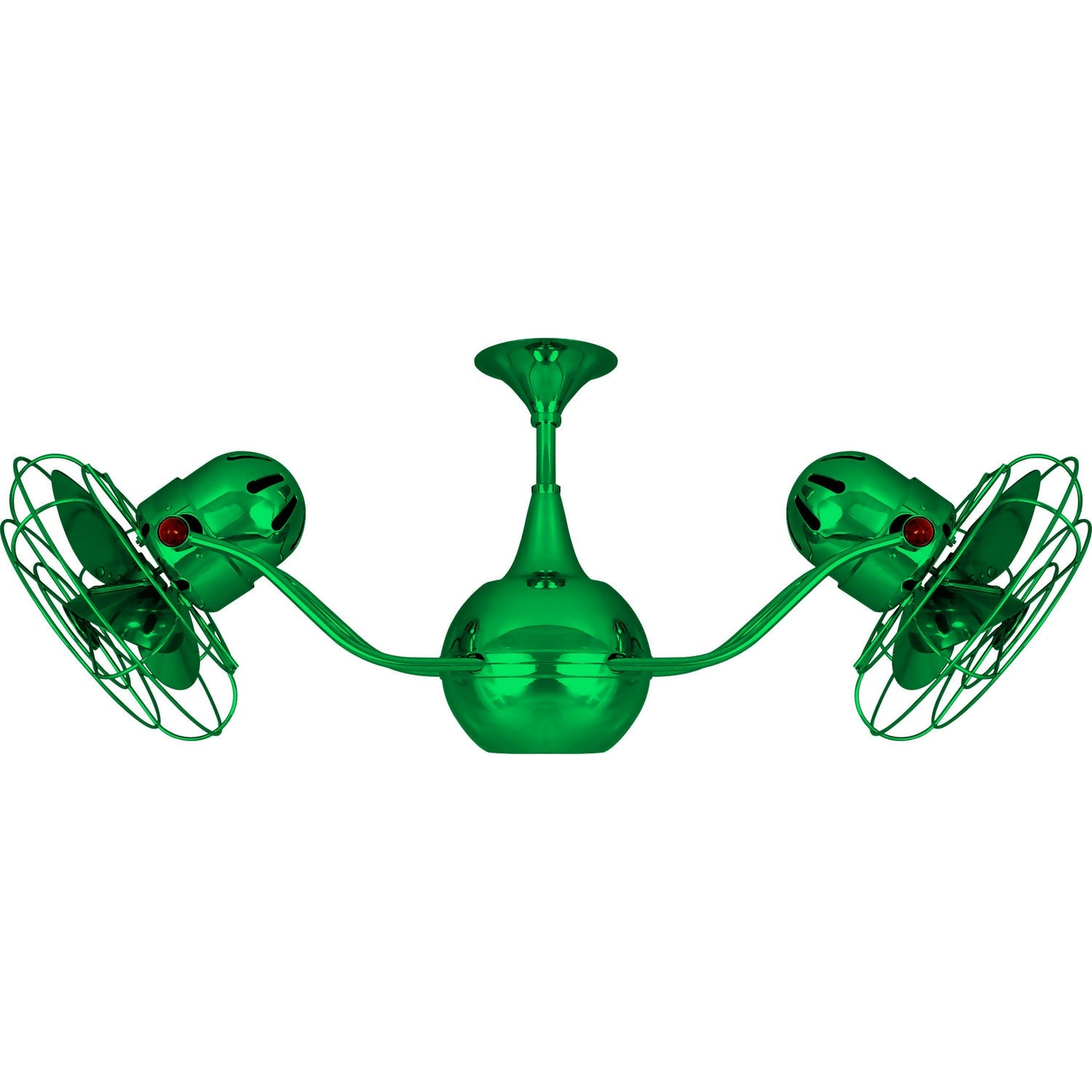 Matthews Fan Company - VB-GREEN-MTL - 42"Ceiling Fan - Vent-Bettina - Green