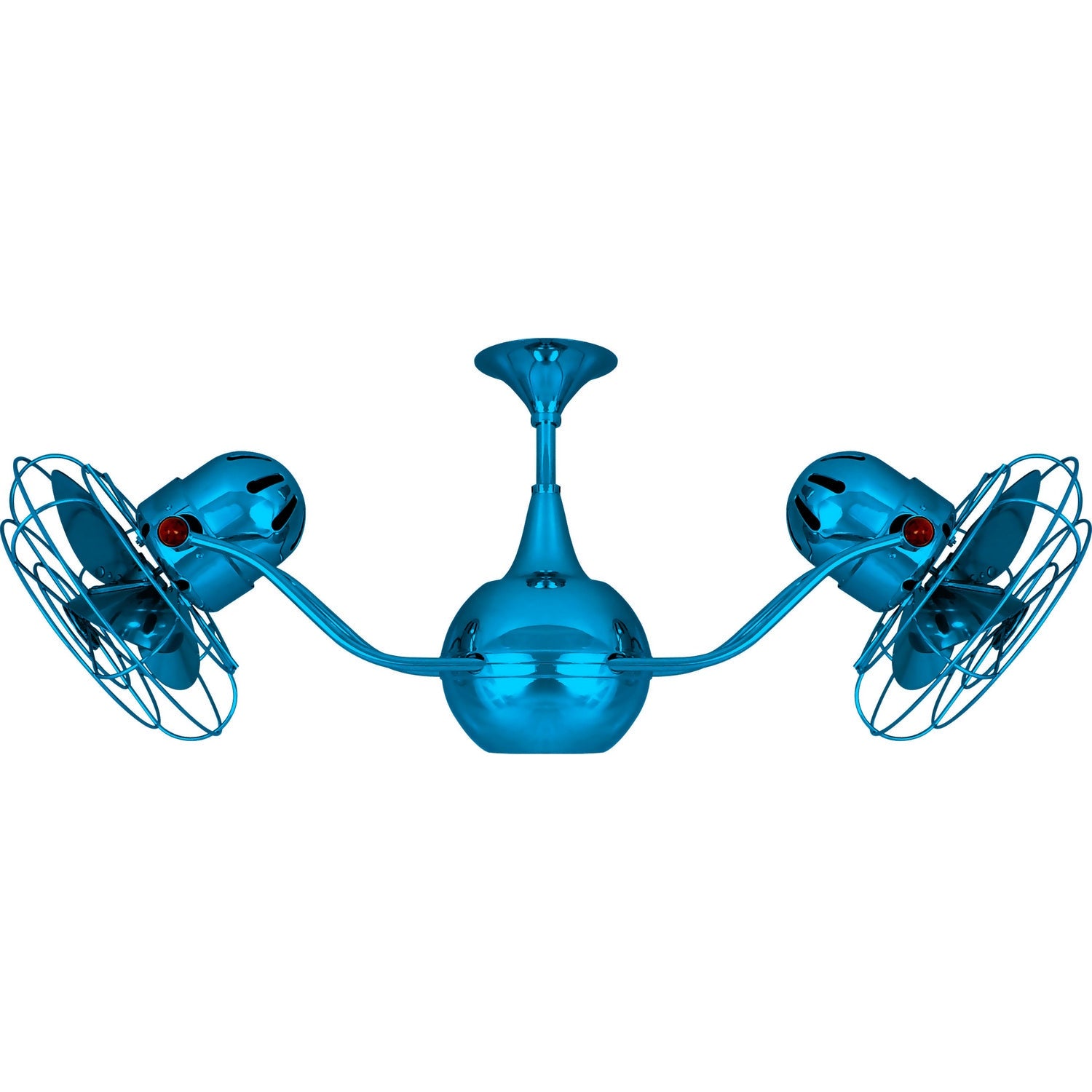 Matthews Fan Company - VB-LTBLUE-MTL - 42"Ceiling Fan - Vent-Bettina - Light Blue