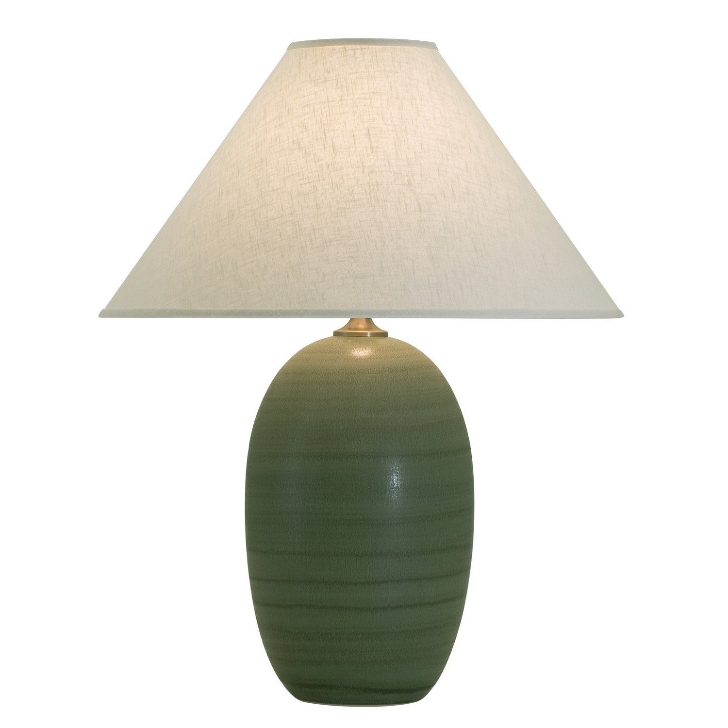 House of Troy - GS150-GM - One Light Table Lamp - Scatchard - Green Matte