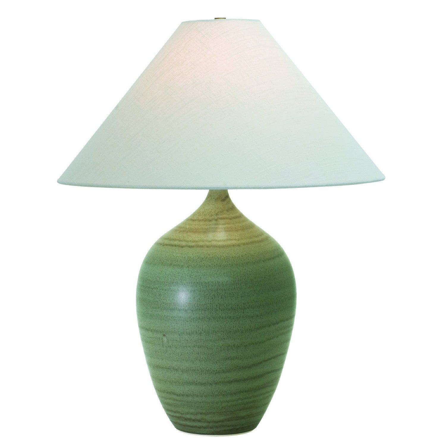 House of Troy - GS190-GM - One Light Table Lamp - Scatchard - Green Matte