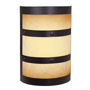 Craftmade - ICH1415-OBG - Half Cylinder Lighted Chime - Designer-Chime Illuminated - Oiled Bronze Gilded