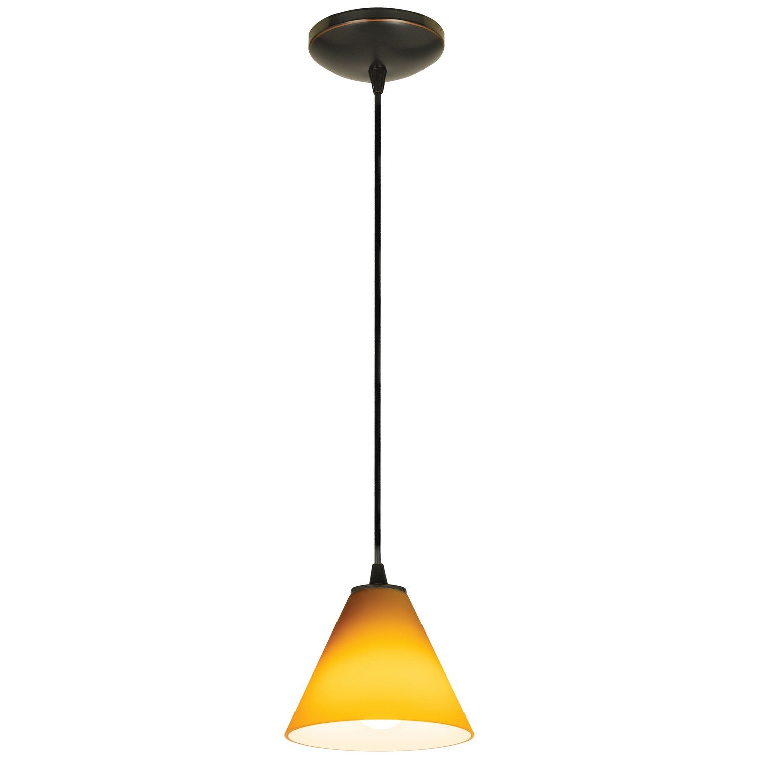 Access - 28004-1C-ORB/AMB - One Light Pendant - Martini - Oil Rubbed Bronze