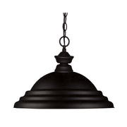 Z-Lite - 100701MB-SMB - One Light Pendant - Pendant Lights - Matte Black