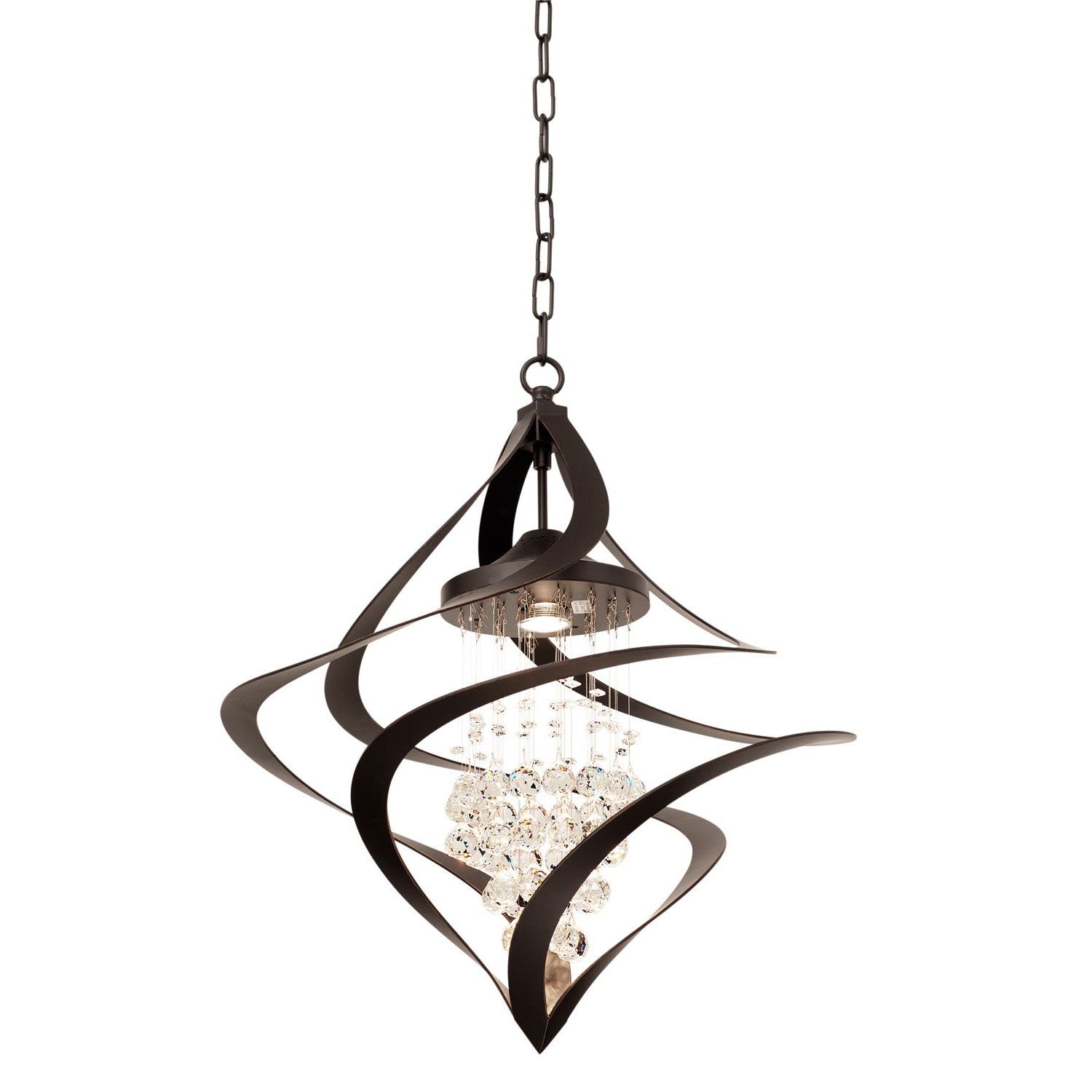 Kalco - 2700OB - One Light Foyer Pendant - Oxford - Old Bronze