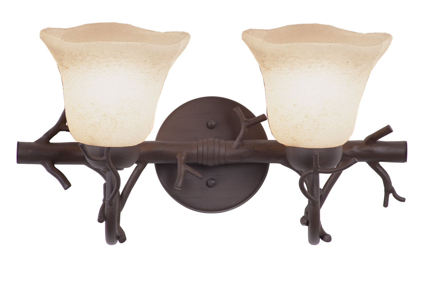 Kalco - 3522BA/1255 - Two Light Bath - Vine - Bark