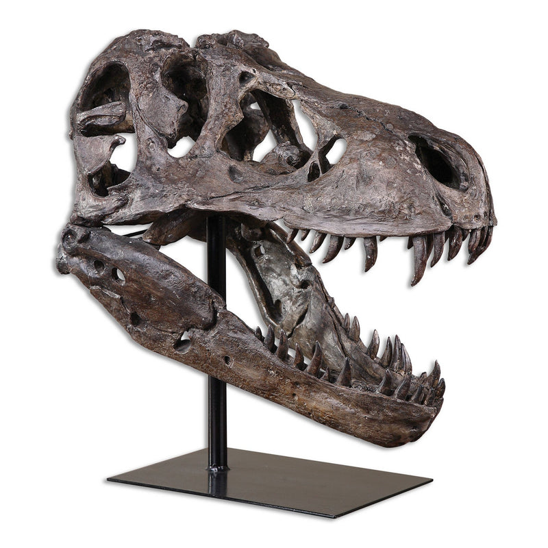 Uttermost - 19948 - Sculpture - Tyrannosaurus - Brown w/Heavy Gray