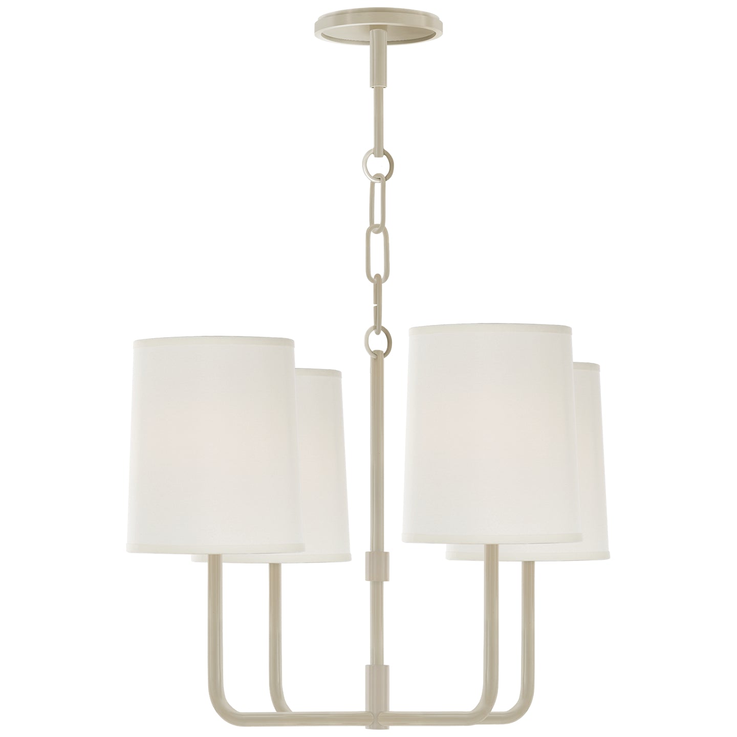 Visual Comfort Signature - BBL 5080CW-S - Four Light Chandelier - Go Lightly - China White