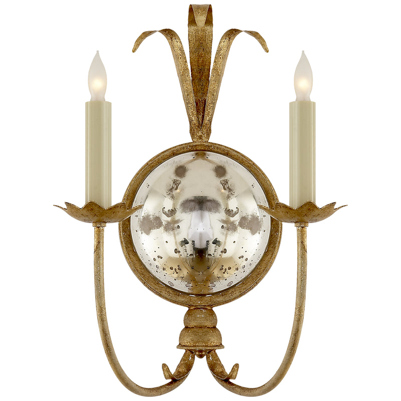 Visual Comfort Signature - CHD 4175GI - Two Light Wall Sconce - Gramercy - Gilded Iron