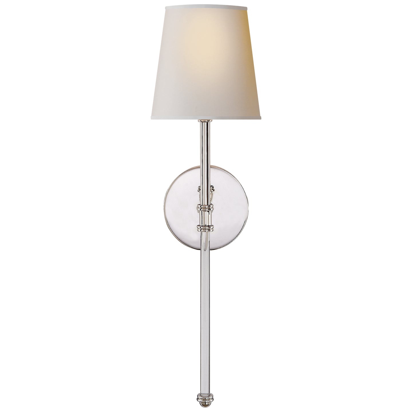 Visual Comfort Signature - SK 2016PN-NP - One Light Wall Sconce - Camille - Polished Nickel