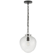 Visual Comfort Signature - TOB 5226BZ/G2-CG - One Light Pendant - Katie Acorn - Bronze