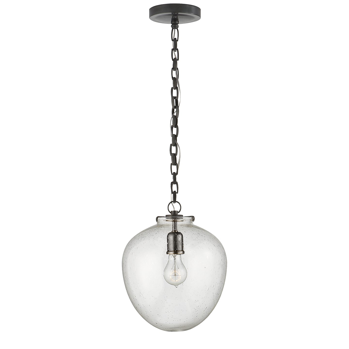 Visual Comfort Signature - TOB 5226BZ/G2-SG - One Light Pendant - Katie Acorn - Bronze