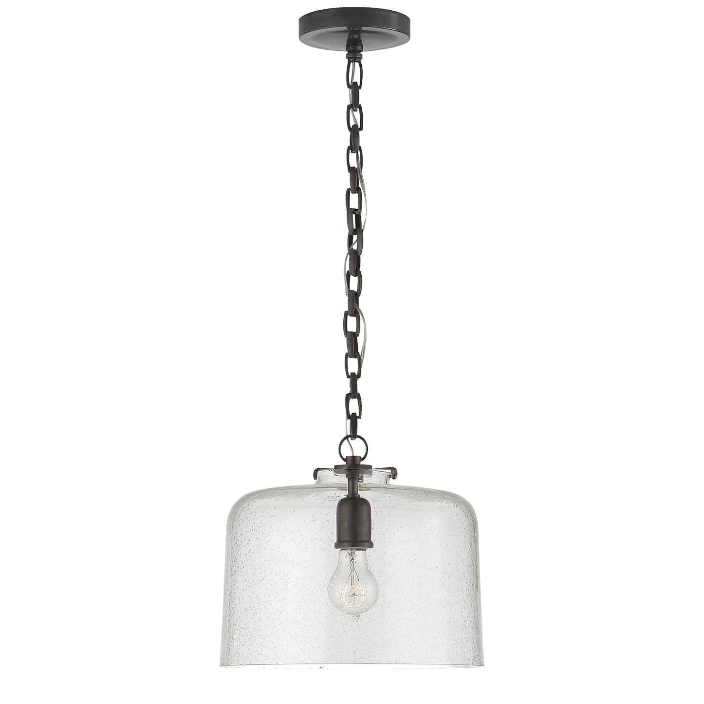 Visual Comfort Signature - TOB 5226BZ/G5-SG - One Light Pendant - Katie Dome - Bronze