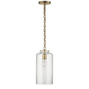 Visual Comfort Signature - TOB 5226HAB/G3-CG - One Light Pendant - Katie Cylider - Hand-Rubbed Antique Brass