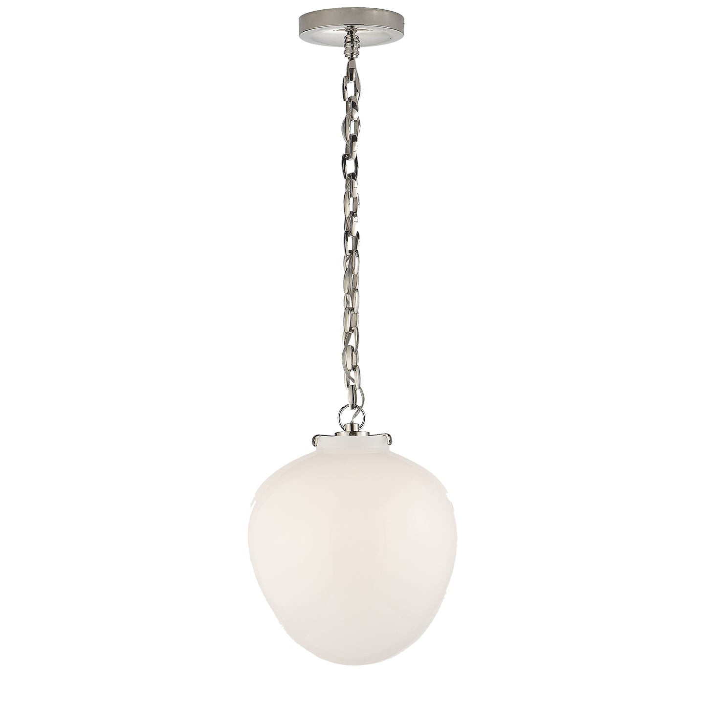 Visual Comfort Signature - TOB 5226PN/G2-WG - One Light Pendant - Katie Acorn - Polished Nickel