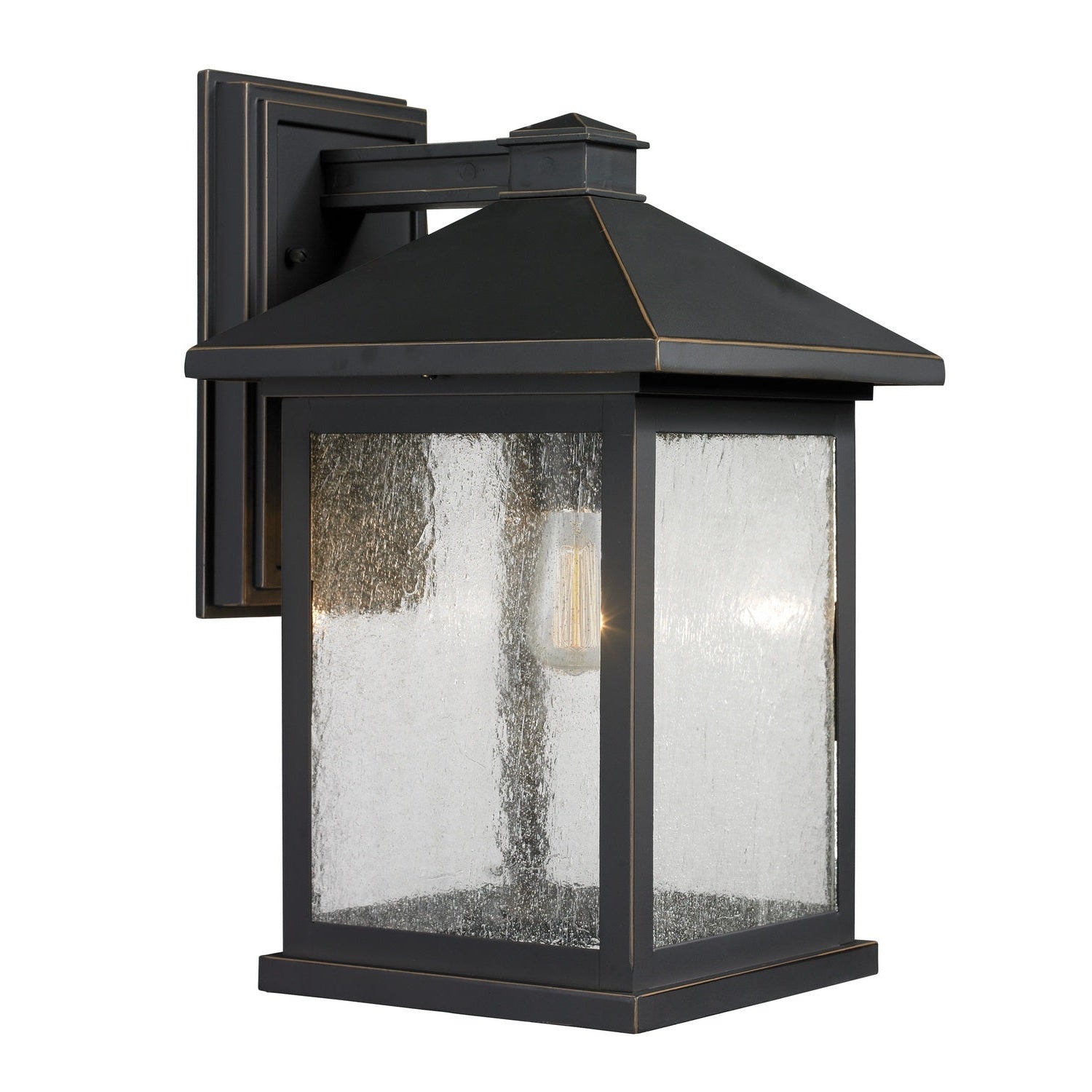 Z-Lite - 531B-ORB - One Light Outdoor Wall Light - Portland - Oil Rubbed Bronze
