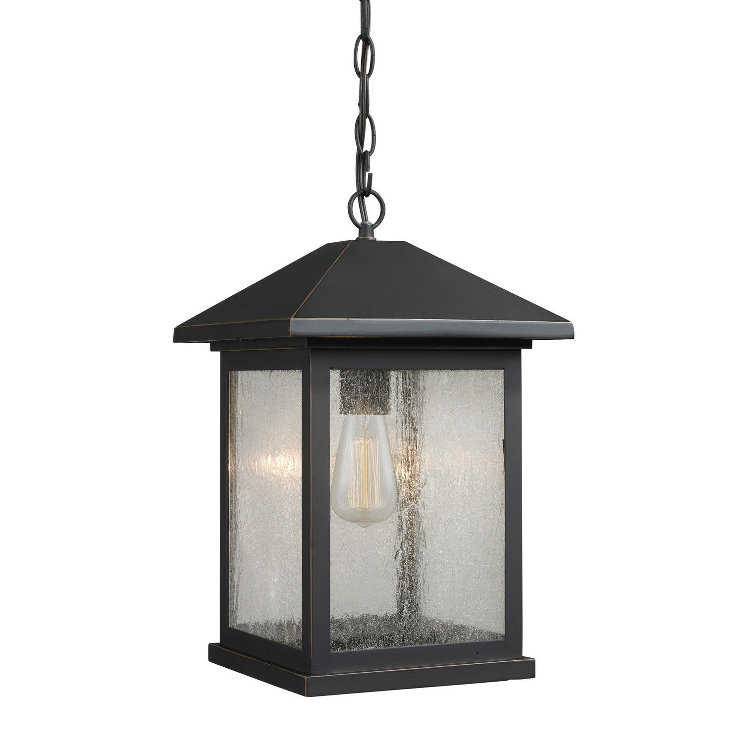 Z-Lite - 531CHB-ORB - One Light Outdoor Chain Mount Ceiling Fixture - Portland - Oil Rubbed Bronze