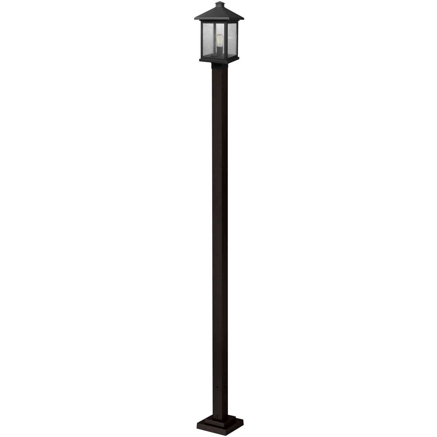 Z-Lite - 531PHBS-536P-ORB - One Light Outdoor Post Mounted Fixture - Portland - Oil Rubbed Bronze