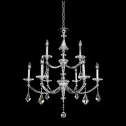 Allegri - 012172-010-FR001 - Nine Light Chandelier - Floridia - Chrome