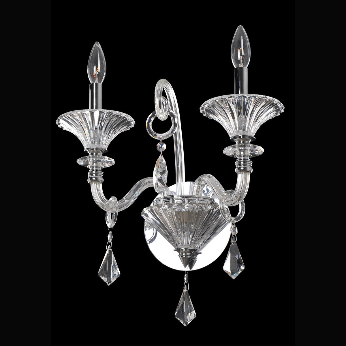 Allegri - 026920-010-FR001 - Two Light Wall Bracket - Chauvet - Chrome