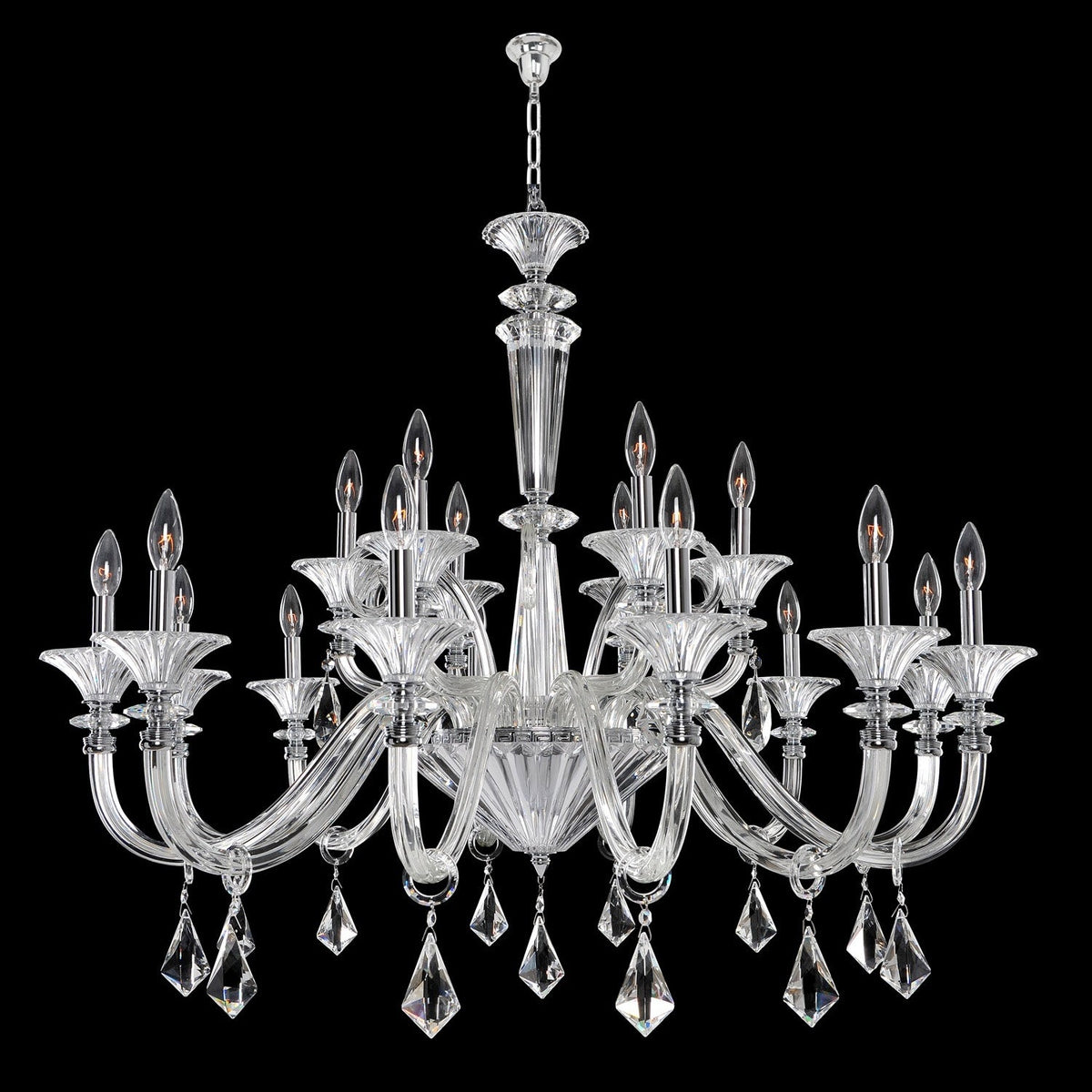 Allegri - 026953-010-FR001 - 18 Light Chandelier - Chauvet - Chrome