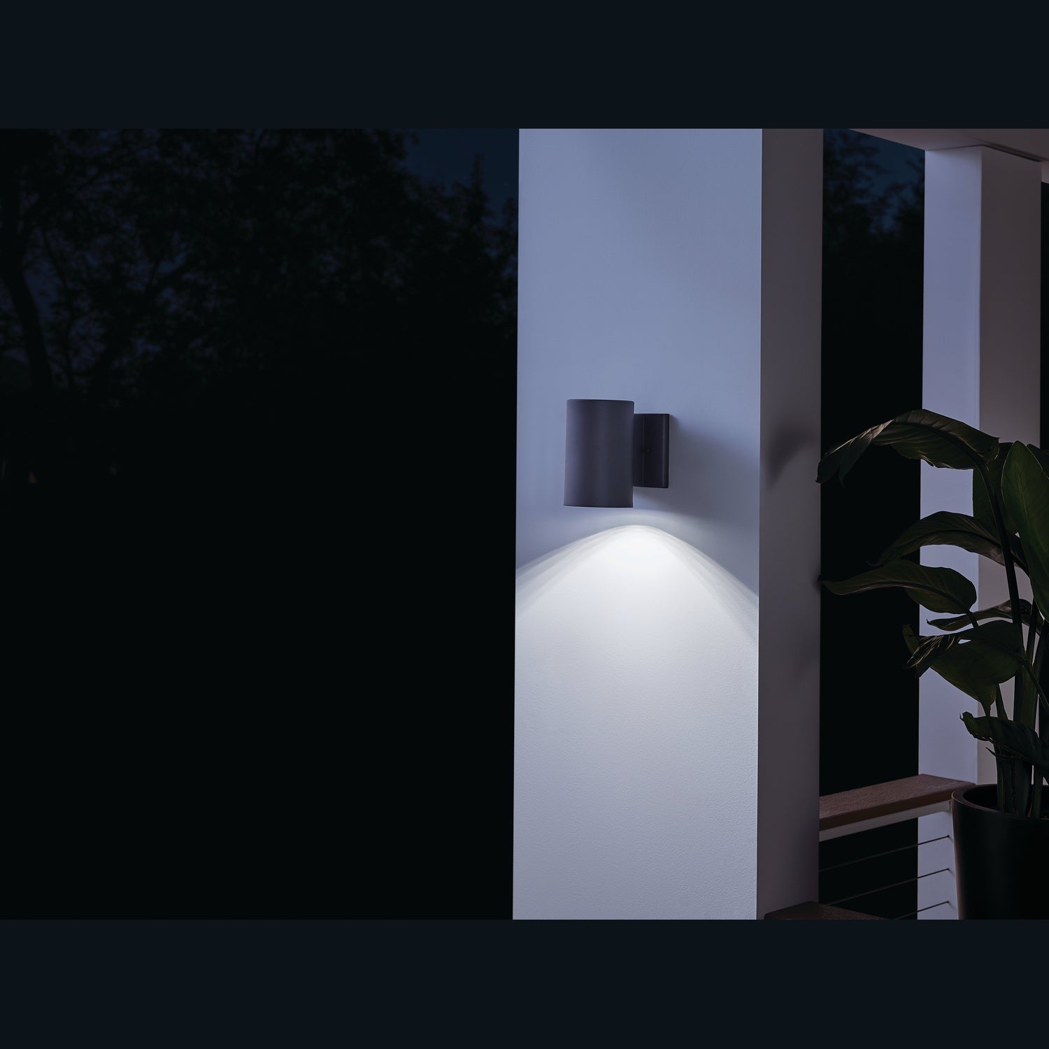 Kichler - 11250BKT30 - LED Outdoor Wall Mount - Textured Black