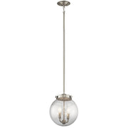 Kichler - 42588NI - Two Light Pendant - Holbrook - Brushed Nickel