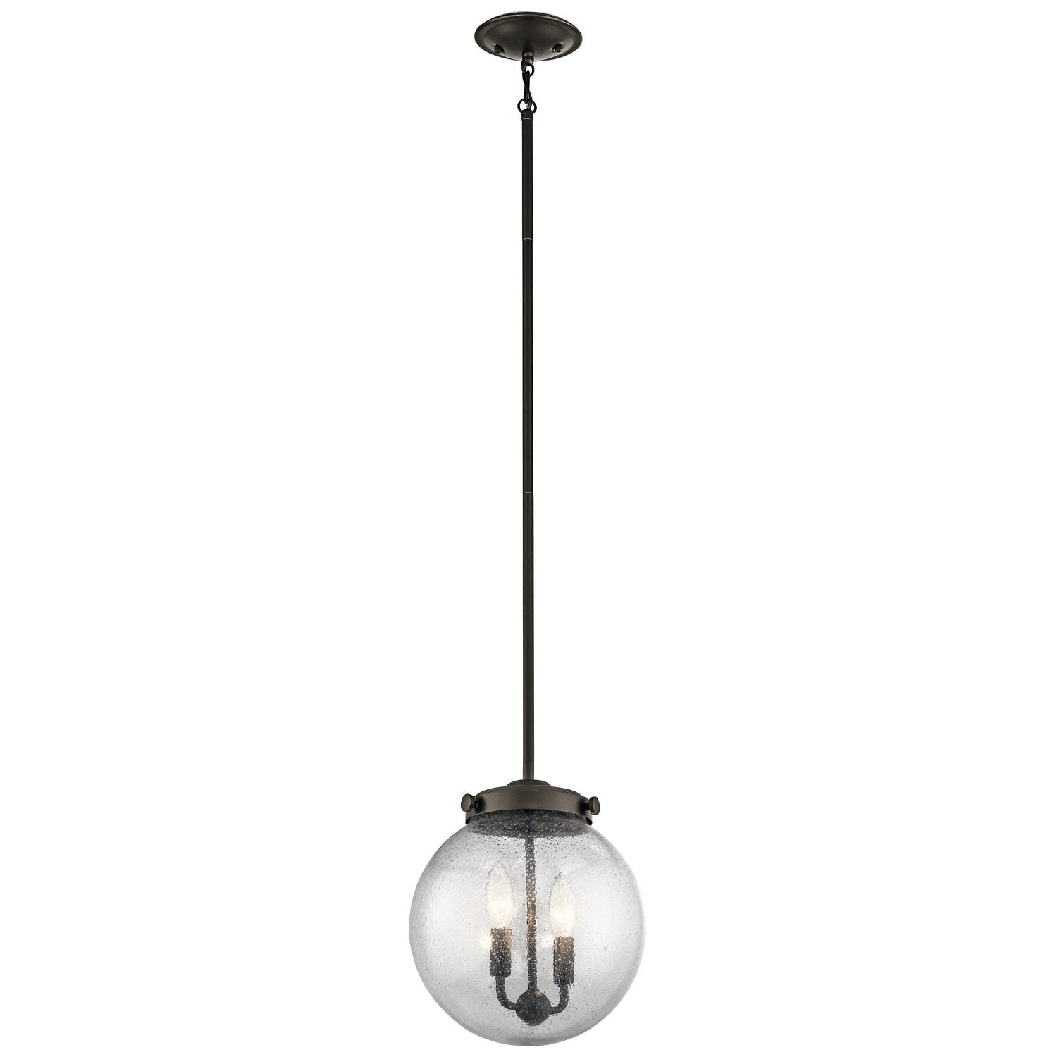 Kichler - 42588OZ - Two Light Pendant - Holbrook - Olde Bronze