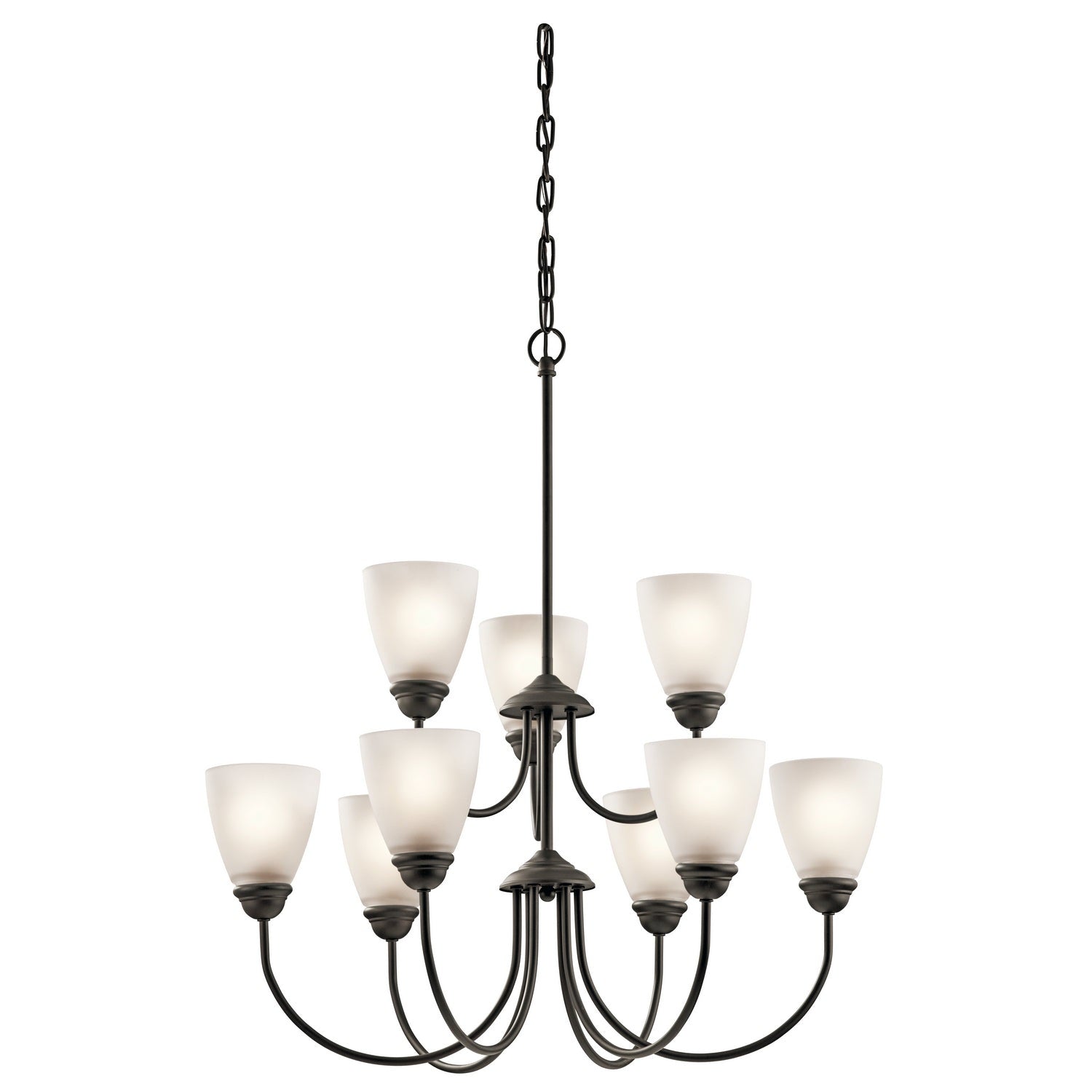 Kichler - 43639OZ - Nine Light Chandelier - Jolie - Olde Bronze