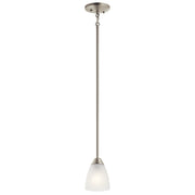 Kichler - 43640NI - One Light Mini Pendant - Jolie - Brushed Nickel
