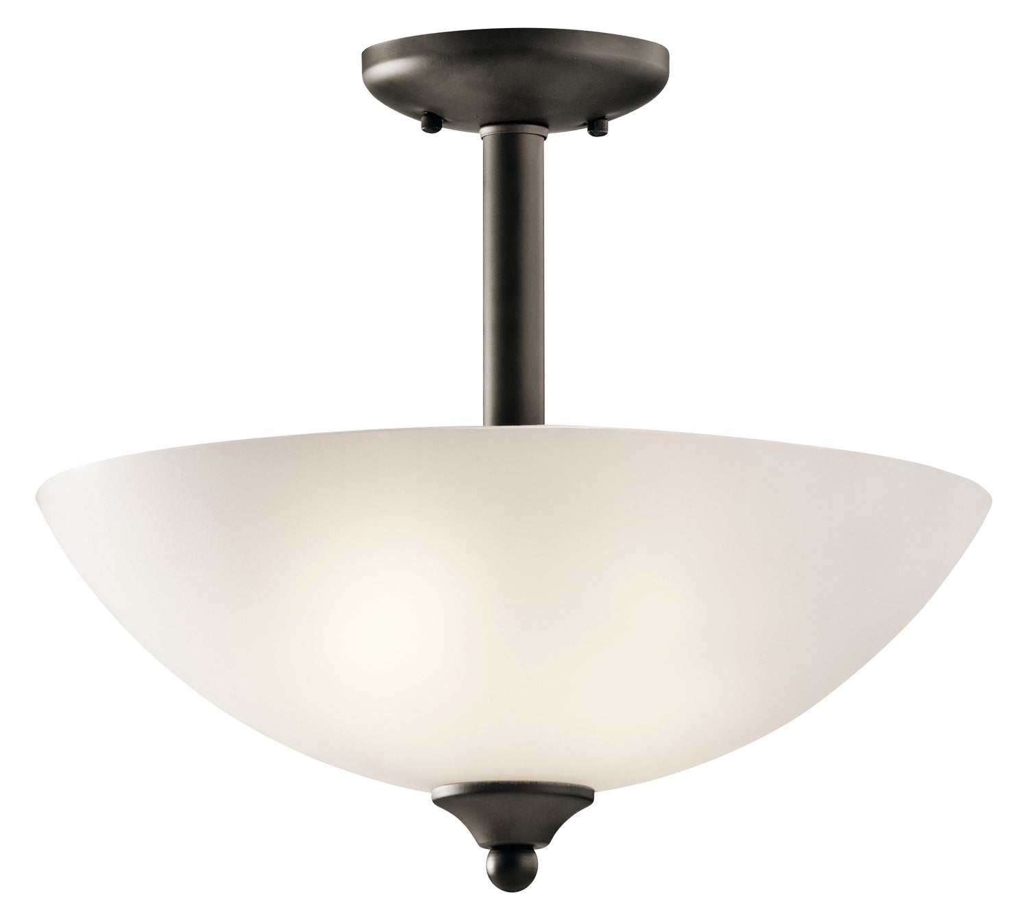 Kichler - 43641OZ - Two Light Pendant/Semi Flush - Jolie - Olde Bronze
