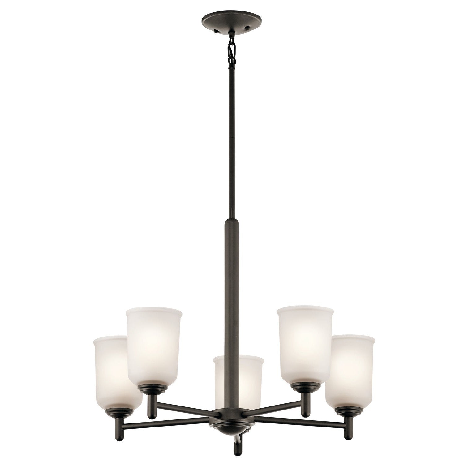 Kichler - 43671OZ - Five Light Chandelier - Shailene - Olde Bronze