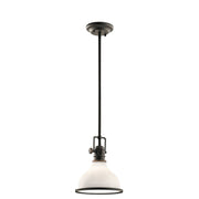 Kichler - 43764OZ - One Light Mini Pendant - Hatteras Bay - Olde Bronze