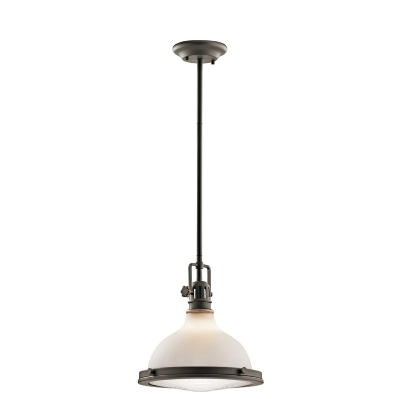 Kichler - 43765OZ - One Light Pendant - Hatteras Bay - Olde Bronze