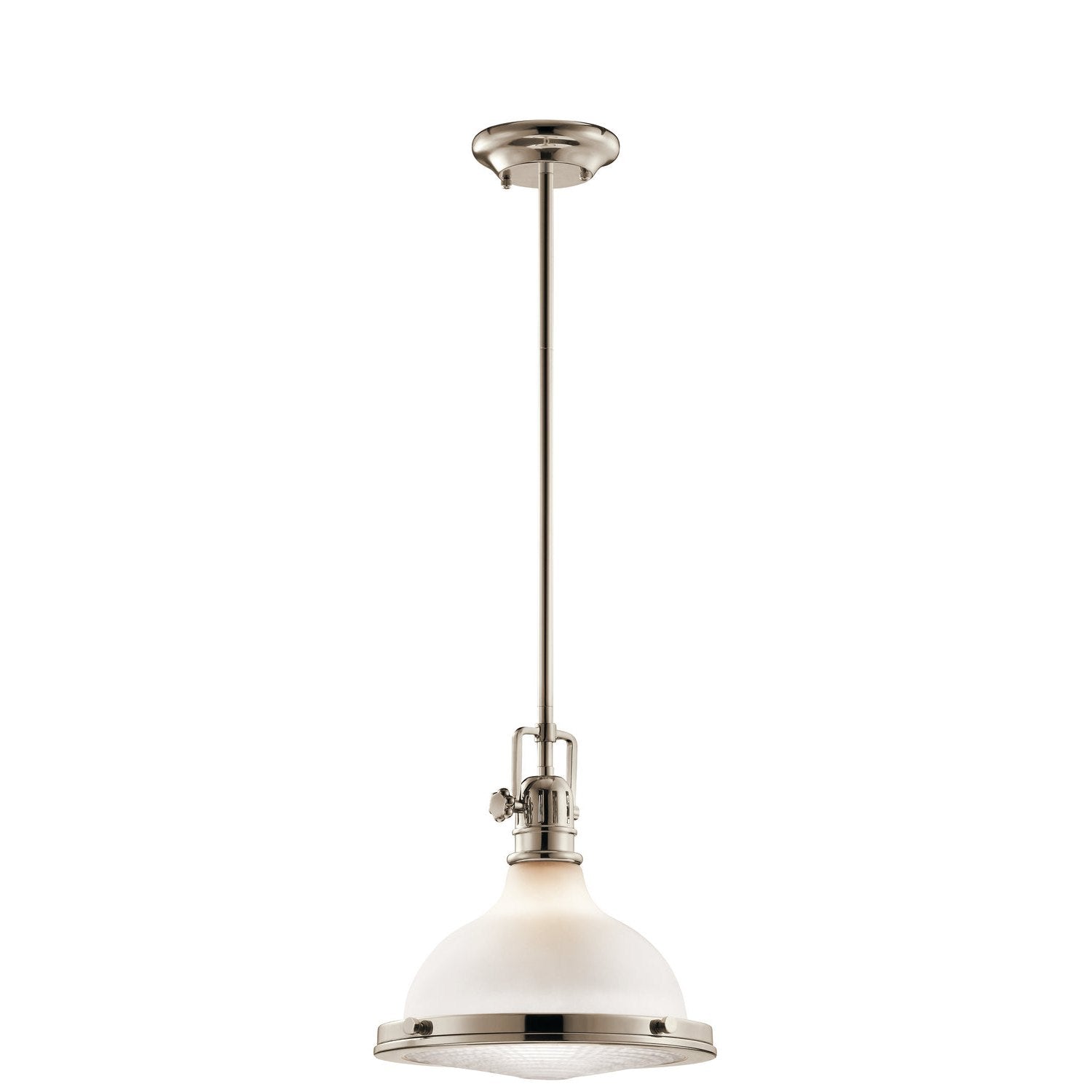 Kichler - 43765PN - One Light Pendant - Hatteras Bay - Polished Nickel