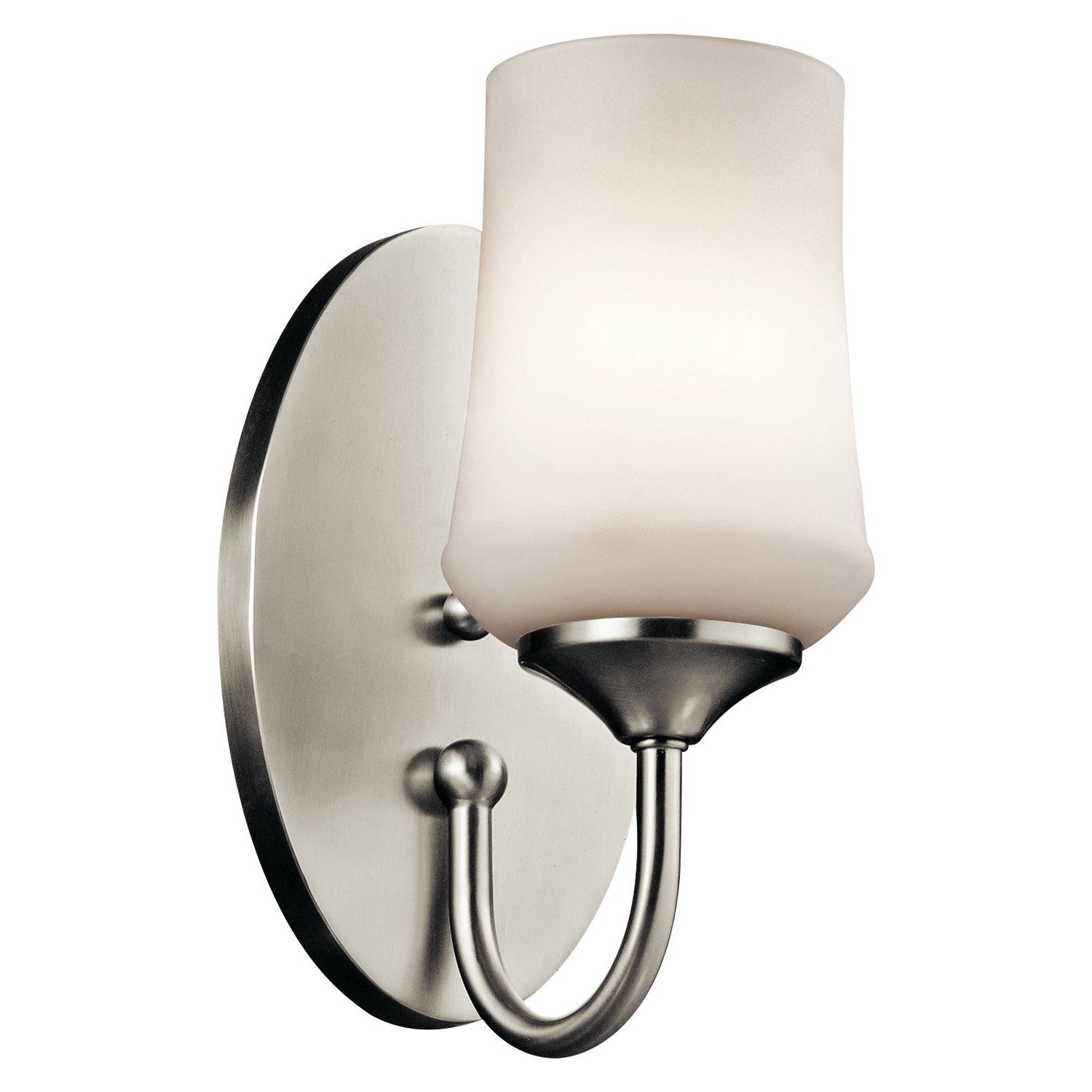 Kichler - 45568NI - One Light Wall Sconce - Aubrey - Brushed Nickel