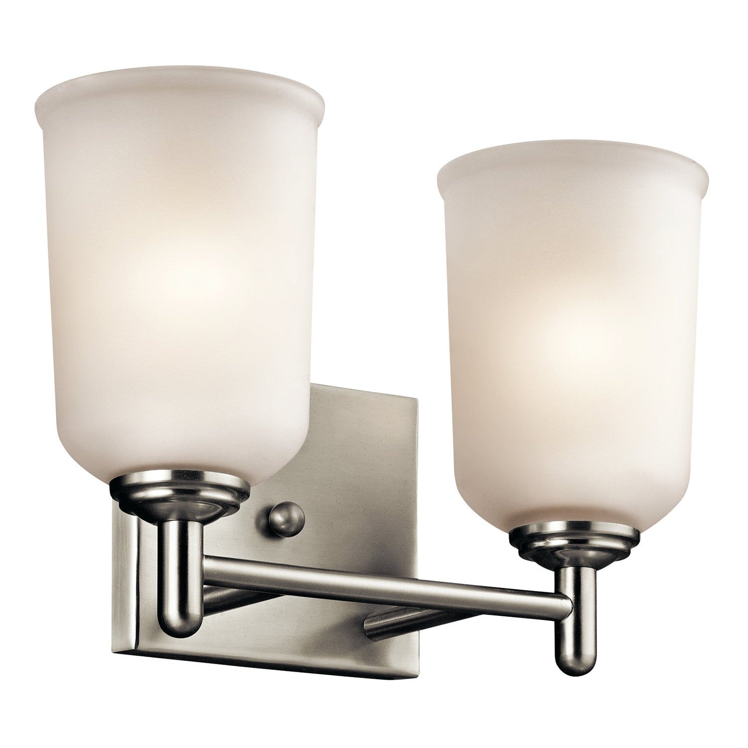 Kichler - 45573NI - Two Light Bath - Shailene - Brushed Nickel