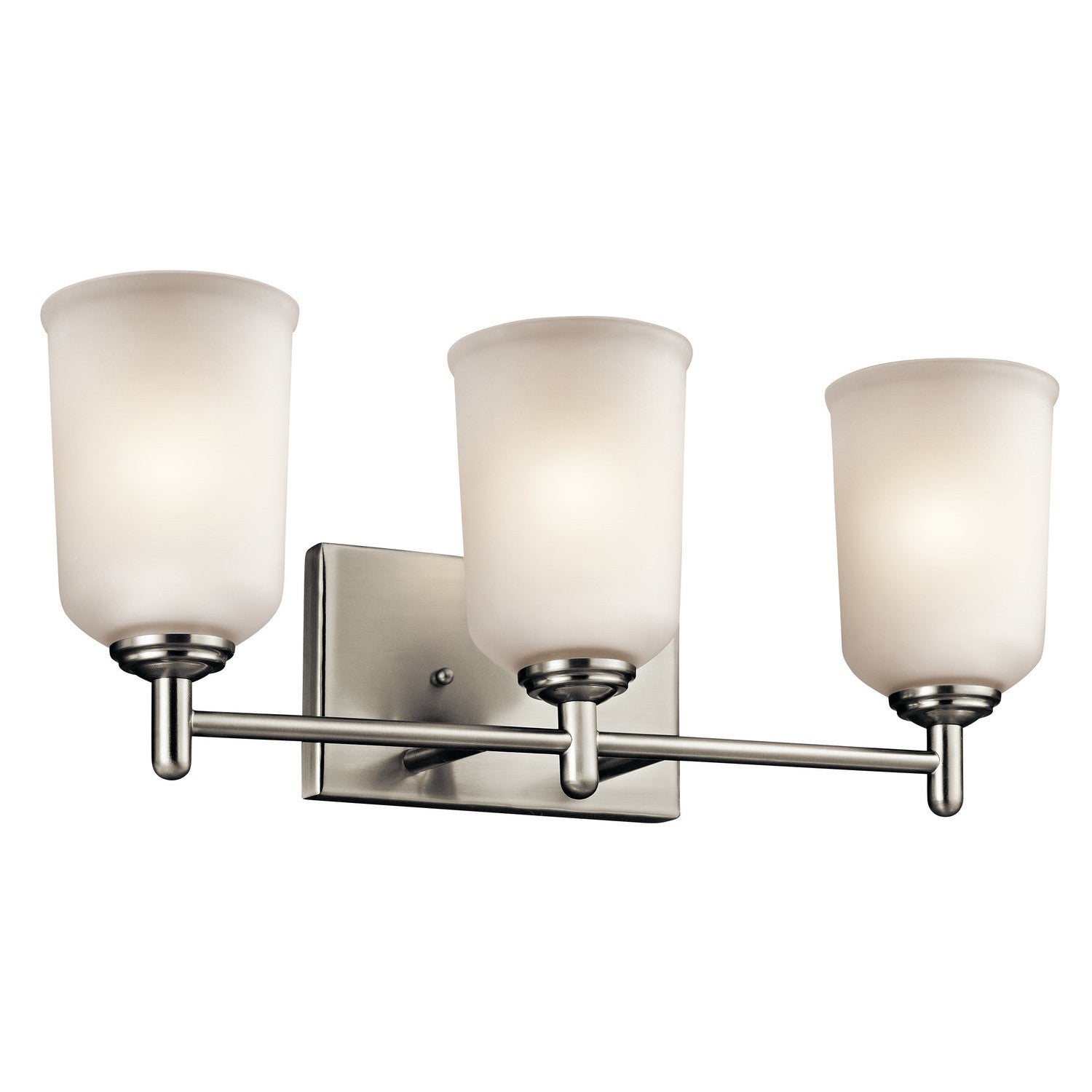 Kichler - 45574NI - Three Light Bath - Shailene - Brushed Nickel