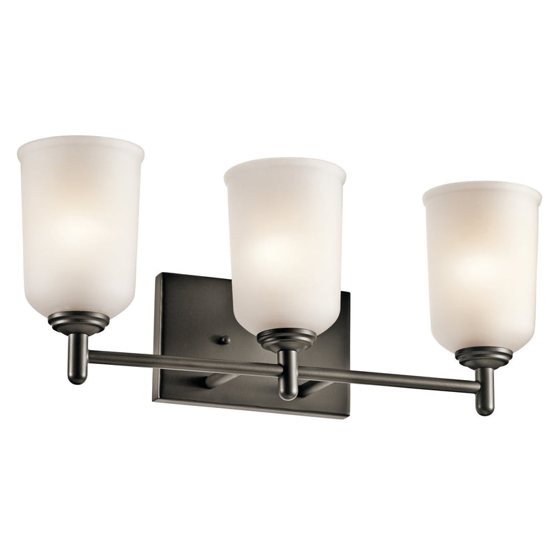 Kichler - 45574OZ - Three Light Bath - Shailene - Olde Bronze